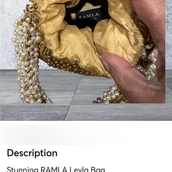 New RAMLA Leyla Bag NWOT on the Ramla website. - Picture 10 of 12